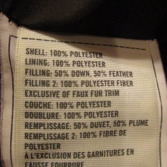 Hollister Woman Medium Brown Full Zip Pockets Feather Down Warm Winter Coat - Picture 8 of 8